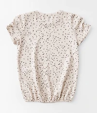 Girls - Brushed Knit Top