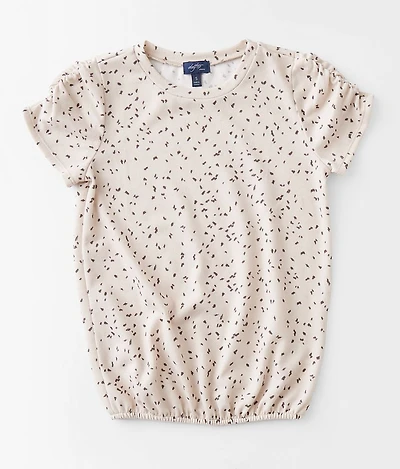 Girls - Brushed Knit Top