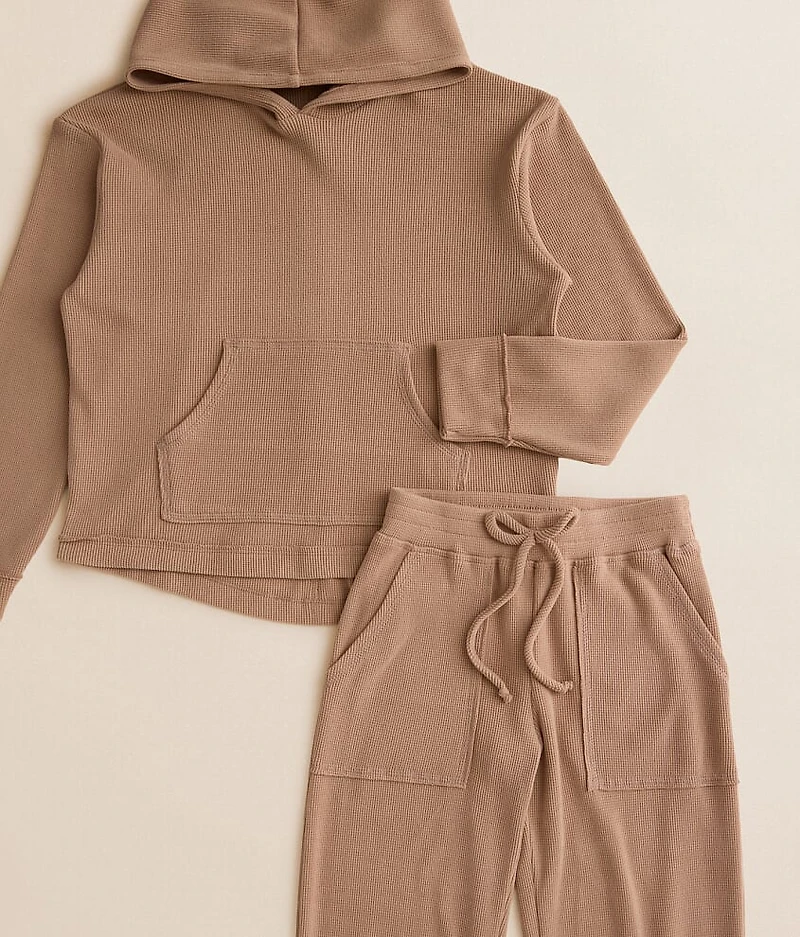 Girls - Brushed Thermal Hoodie