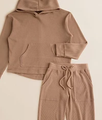 Girls - Brushed Thermal Hoodie