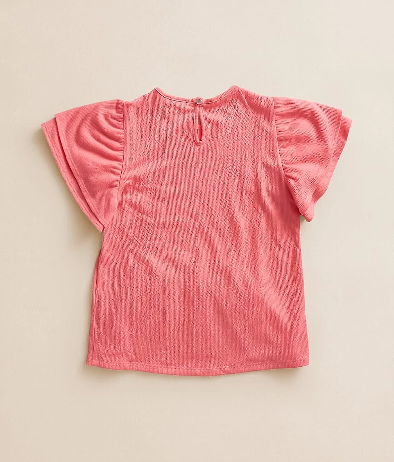 Girls - Pleated Top