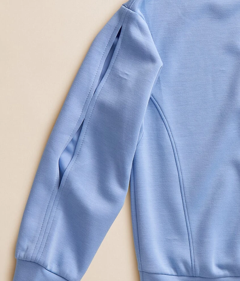 Girls - Pieced Knit Pullover