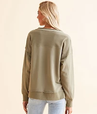Lace-Up Pullover