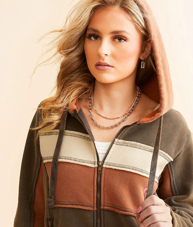 Pieced Hoodie