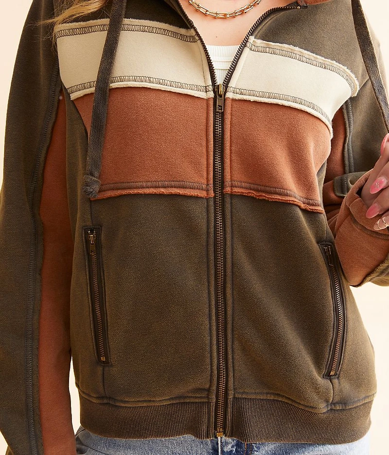 Pieced Hoodie