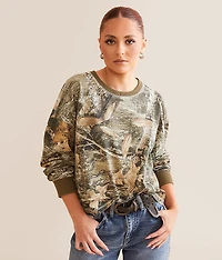 Camo Print T-Shirt