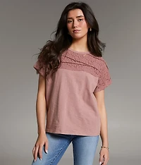 Floral Lace Top