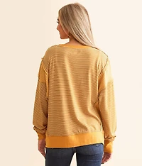 Striped Knit Top