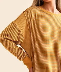 Striped Knit Top