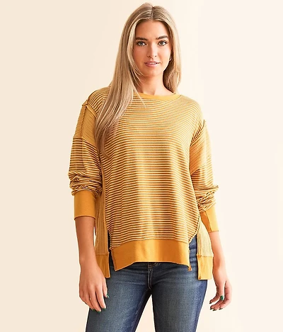 Striped Knit Top