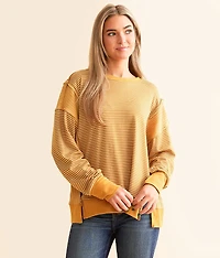 Striped Knit Top