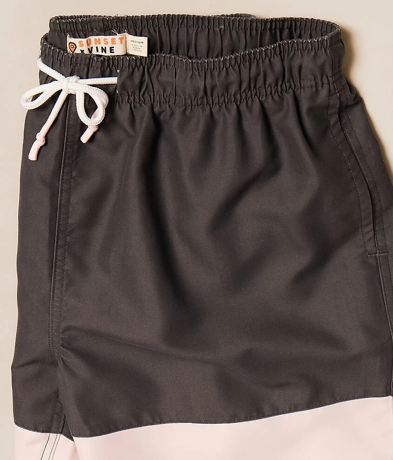 Ralphie Two Tone Swim Trunks