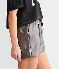 Faux Leather Short