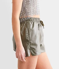 Faux Leather Short
