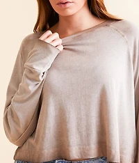 Burnout Cropped Top