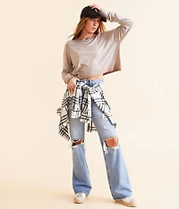 Burnout Cropped Top