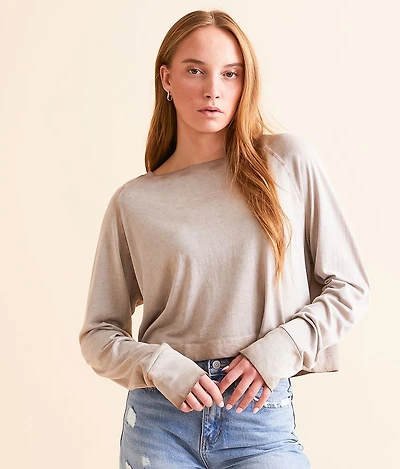 Burnout Cropped Top