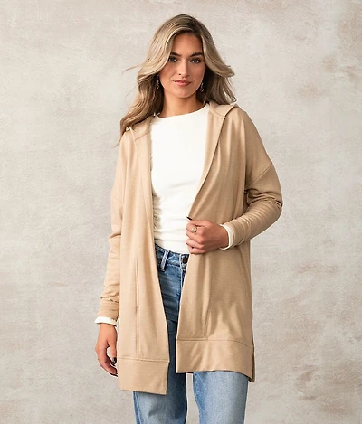 Flyaway Hooded Cardigan