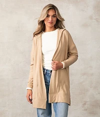 Flyaway Hooded Cardigan