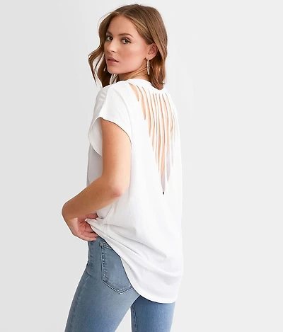 Back Cut-Out Top