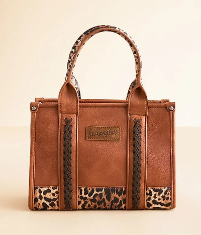 Leopard Structured Purse