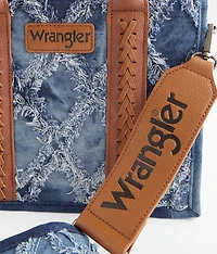 Structured Denim Purse