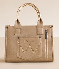 Leopard Print Structured Tote