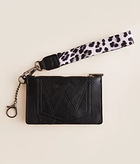 Leopard Wristlet Wallet