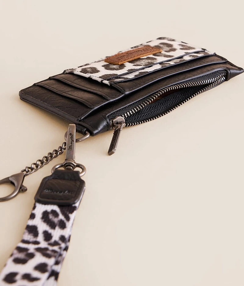 Leopard Wristlet Wallet