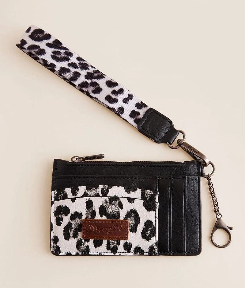 Wrangler Leopard Wristlet Wallet
