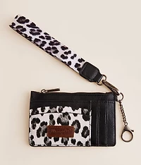 Wrangler Leopard Wristlet Wallet