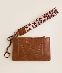 Leopard Wristlet Wallet