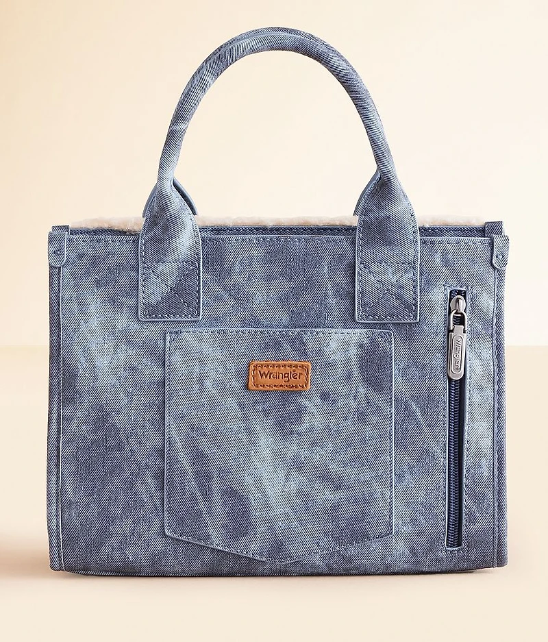 Sherpa Denim Purse
