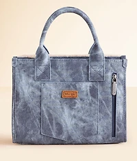 Sherpa Denim Purse