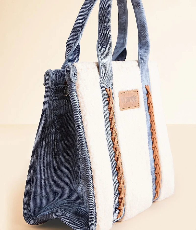 Sherpa Denim Purse