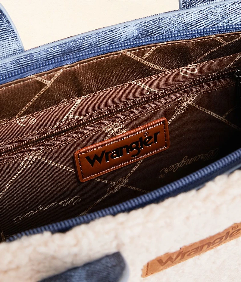 Sherpa Denim Purse