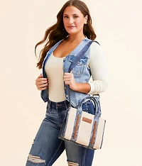 Sherpa Denim Purse