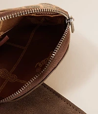 Leopard Wristlet