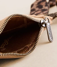 Leopard Wristlet
