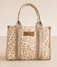 Leopard Print Structured Purse