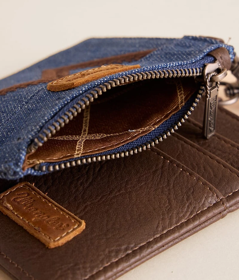 Denim Pocket Wristlet