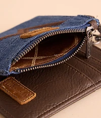 Denim Pocket Wristlet
