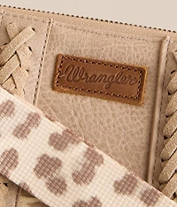 Leopard Wristlet Wallet