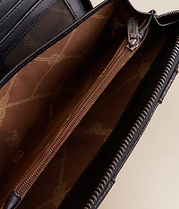 Cow Print Wristlet Wallet