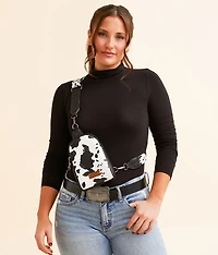 Cow Print Purse