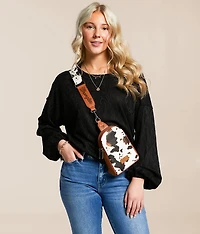 Cow Print Purse