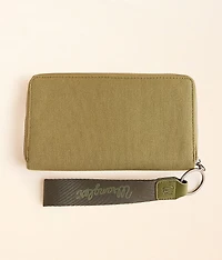 Spencer Canvas Wristlet Wallet