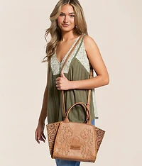 Western Tooled Purse