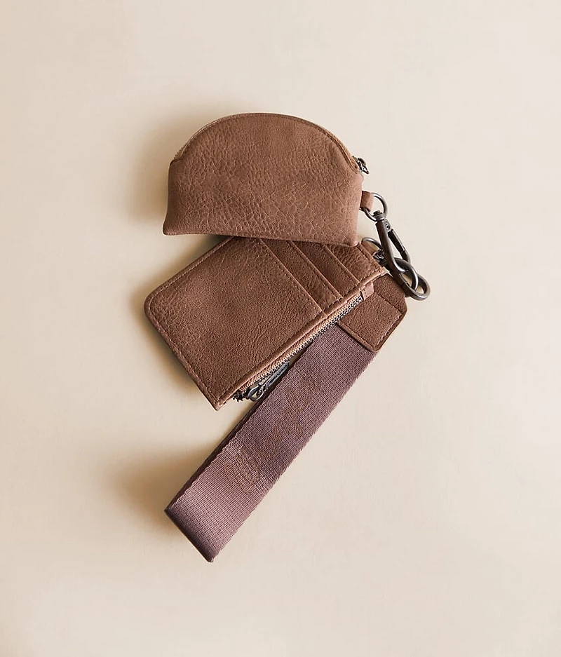 Western Embroidered Wristlet