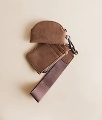 Western Embroidered Wristlet